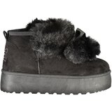 Laura Biagiotti 9852 ženske čizme s krznenom podstavom i platformom 5 cm crne | shoptok.hr