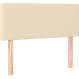  s oprugama i madracem krem 100 x 200 cm od tkanine | shoptok.hr
