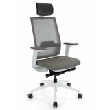  radna stolica SB-VIX-A1 sa visokim naslonom - Sivi štof Cene