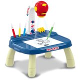 Aga4Kids Otroški projektor za risanje z markerji in predlogami Modra, (21120602) | Shoptok.si