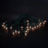  Brilagi -LED Spoljašnji dekorativni lanac GIRLANDA 25xE12 20m zelena IP44 topla bela | Eponuda.com