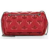 CHAIN CROSSBODY PURSE Crvena
