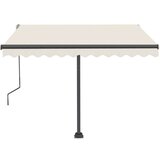  Samostojeća tenda na ručno uvlačenje 350 x 250 cm krem | shoptok.hr