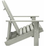  Vrtni dvosjed Adirondack od masivne jelovine sivi | Eponuda.com