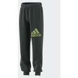Adidas Spodnji del trenirke Essentials Regular Fit Big Logo Cotton Joggers IJ7069 Siva Regular Fit | Shoptok.si