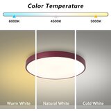  Brilagi - LED plafonsko svetlo POOL LED/36W/230V 3000/4000/6000K 30 cm bordo | Eponuda.com