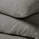Douceur d intérieur Antracitno siva posteljina za bračni krevet/za produženi krevet od mikropliša 240x220 cm Helena – | shoptok.hr