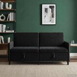SOFA s pohranom Crna 172 x 78 x 87 cm Poliester | Shoptok.si