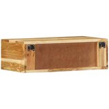 vidaXL Zidni TV ormarić 60x30x19 cm puno drvo bagrem | shoptok.hr