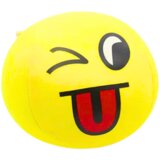  Mehka žoga Smiley Emoji 9 cm - rumena | Shoptok.si