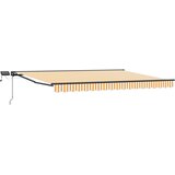  Ručni okvir tende s LED-ima Žuta, Bijela, Antracit 4 × 3 m | shoptok.hr