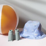 Liewood klobuček sander stripe coral blush/creme de la creme | Shoptok.si