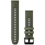 Garmin nadomestni pašček Quickfit 22'', silikonski, Moss/Graphite, (20836543) | Shoptok.si