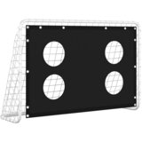 vidaXL Nogometni gol z mrežo za trening jeklo 184x61x122 cm, (20608766) Cene
