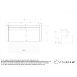 Miuform Temno siv raztegljiv kavč 237 cm Wilson - | Shoptok.si