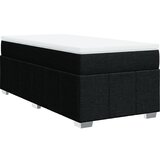 Maison Chic Box spring postelja - Vzmetna postelja z vzmetnico črna 80x200 cm blago SL5033, (21887164) Cene