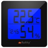  Večfunkcijski elektronski LCD termometer črn | Shoptok.si