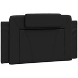 Maison Chic posteljno vzglavje - vzglavna omarica - vzglavna stranica črna 100 cm umetno usnje, (21704177) | Shoptok.si