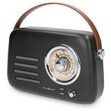 Nedis RDFM2600BK - Retro FM radio 3W/5V 1500 mAh | Eponuda.com