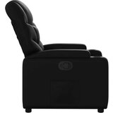 vidaXL Naslanjač črno umetno usnje | Shoptok.si