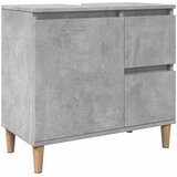 Ormarić za umivaonik boja betona 65x33x60 cm konstruiranog drva | shoptok.hr