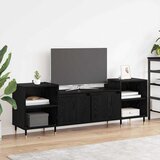 TV ormar Crni hrast 160 x 35 x 55 cm Konstruirano drvo | Eponuda.ba