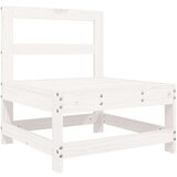 vidaXL 4-dijelni set vrtnih sofa od masivne borovine bijeli | shoptok.hr