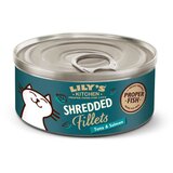 Lily's Kitchen Shredded Fillets koščki mesa v omaki - tuna in losos - 70 g 70 g Cene