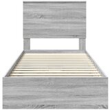  Krevet s od storage Siva Sonoma 90 x 190 cm Konstruirano drvo | shoptok.hr