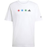 Adidas Funkcionalna majica 'FTB WC MAP' modra / zelena / črna / bela | Shoptok.si