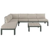 Modern Living Lounge Garnitura New York, Zelena, Bež, 3-Delno | Shoptok.si