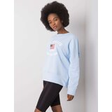 RUE PARIS Sweatshirt-RV-BL-6670.14-light blue | Shoptok.si