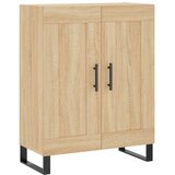  Visoka komoda hrasta sonome 69,5x34x180cm od konstruiranog drva | shoptok.hr