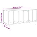  za ploče boja hrasta 100x38x48 cm od konstruiranog drva | shoptok.hr