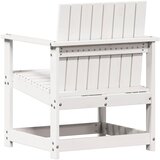  Vrtna stolica bijela 62 x 56 x 77 cm od masivne borovine | shoptok.hr