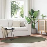  Tepih Tamno Zeleni 140x200 cm Poliesterski Protivklizni Cijene