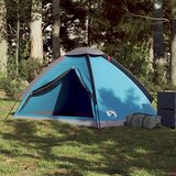 The Living Store Šotor za kampiranje za 2 osebi moder vodoodporen - Šotor Za Kampiranje, (21606525) | Shoptok.si