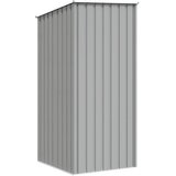  Vrtno spremište sivo 87 x 98 x 159 cm od pocinčanog čelika | shoptok.hr