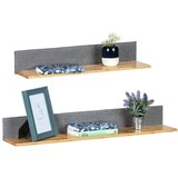Wenko Sive/u prirodnoj boji od bambusa police u setu 2 kom 80 cm Bahari – | shoptok.hr