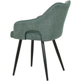 MID.YOU NASLANJAČ, les, kovina, tekstil zelena | Shoptok.si