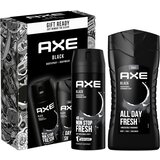 Axe Black Frozen Pear & Cedarwood darilni set (za telo) za moške u