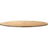 Stolna ploča 100x50x2 cm od ovalna masivna hrastovina | shoptok.hr