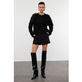 Trendyol Black Tasseled Coat Knitwear Cardigan | shoptok.hr