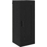 vidaXL Visok predalnik Črna Orehovina 34,5 x 34 x 180 cm | Shoptok.si
