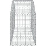  Gabionska košara s lukom 150x50x60/80 cm pocinčano željezo | Eponuda.ba
