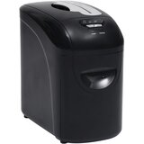 vidaXL Unicevalnik papirja za 10 listov mikro rez crn | Shoptok.si