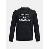 Under Armour Sweatshirt UA Armour Fleece Graphic HD-BLK - Guys Cijene