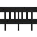  Uzglavlje za krevet crno 143 5 x 3 x 81 cm od masivne borovine | shoptok.hr