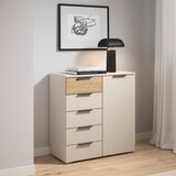 Premium Living Komoda Ellmau, Barva Šampanjca, Barva Hrasta | Shoptok.si