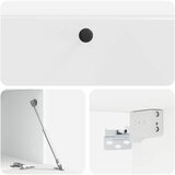 TV ormar za zid 98 x 41 x 30 cm Bijela visokog sjaja | shoptok.hr